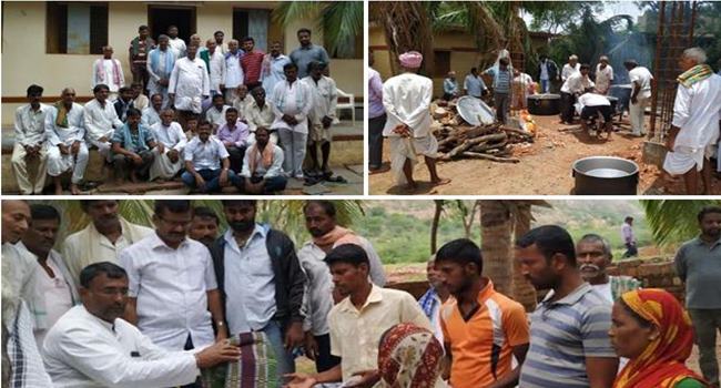 Helping flood victims by Gurudeva Atmananda Ashram