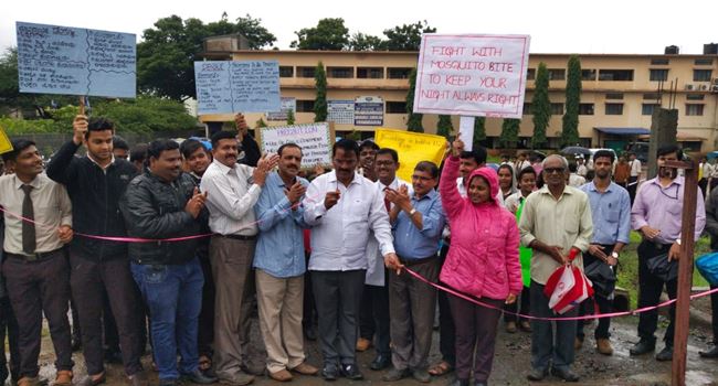 Infectious Disease Awareness Rally, run by MLA Anila Benake