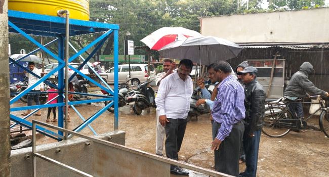 Installation of clean drinking water unit