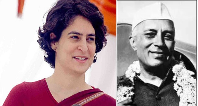 priyanka gandhi shares her favorite story about nehru
